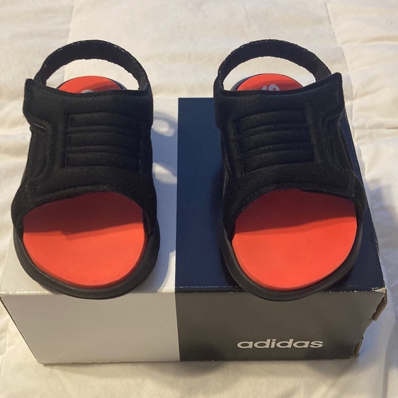 adidas Other - Adidas comfort sandal,black,red, white